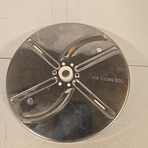 Vintage Oster‎ Regency Kitchen Center Shredder Replacement Thin Slicing Disc